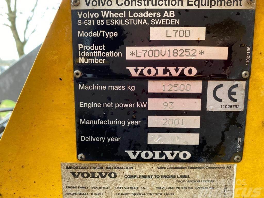 Volvo L70D Gumikerekes homlokrakodók