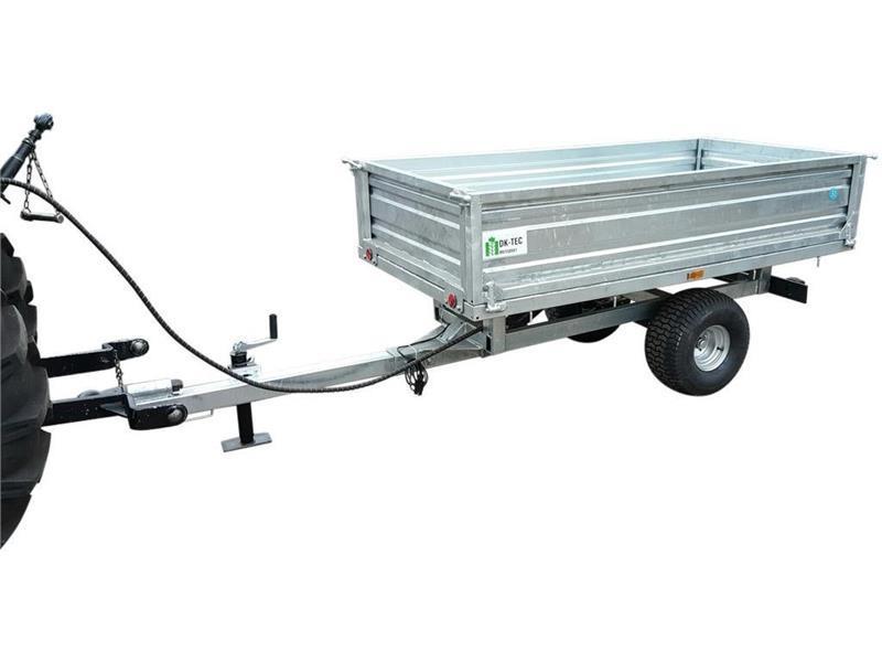 Dk-Tec 1.5 tons galvaniseret trailer Egyéb kommunális gépek
