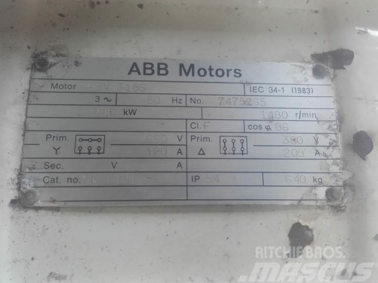  110 kW ABB MBV 315S E-Motor Motorok