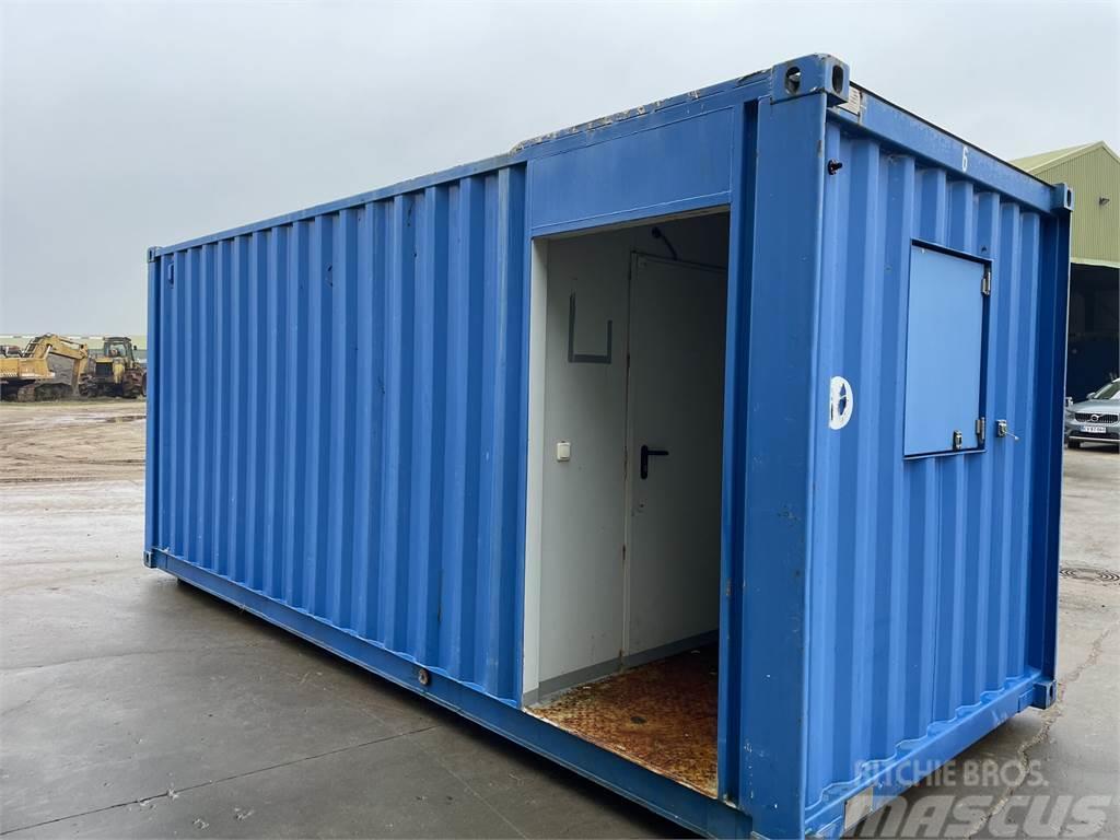  20FT container, isoleret med svalegang. Raktárkonténerek