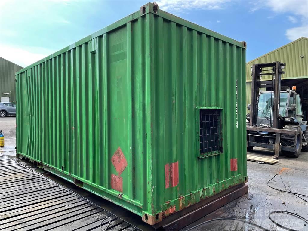  20FT container uden døre, til dyrehold eller lign. Raktárkonténerek