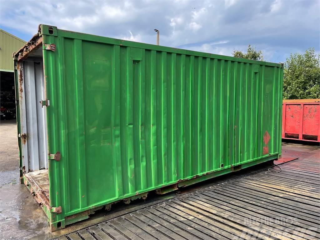  20FT container uden døre, til dyrehold eller lign. Raktárkonténerek