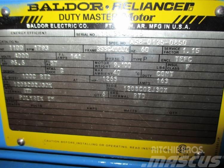  650/800 kW Baldor reliancer E-Motor Motorok