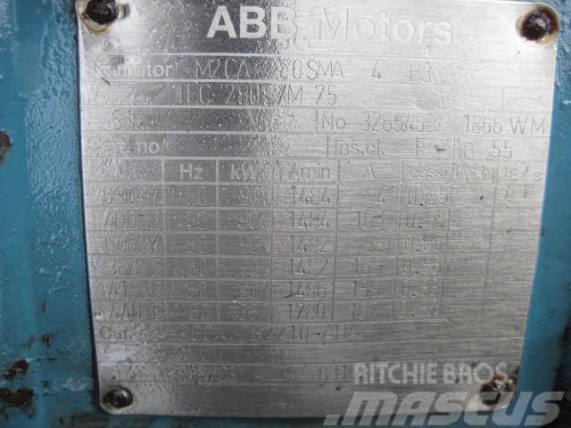  90 kW ABB M2CA 80SMA 4 B3 E-Motor Motorok