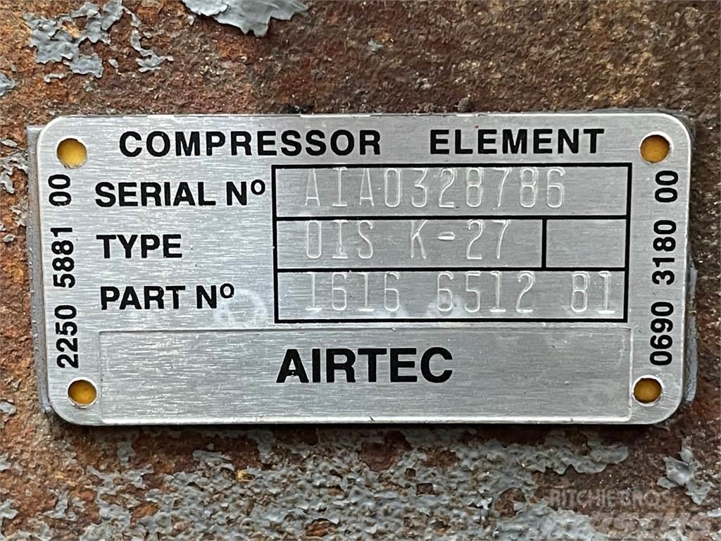  Airtec OIS K-27 kompressor ex. Atlas Copco ROC D5  Kompresszorok