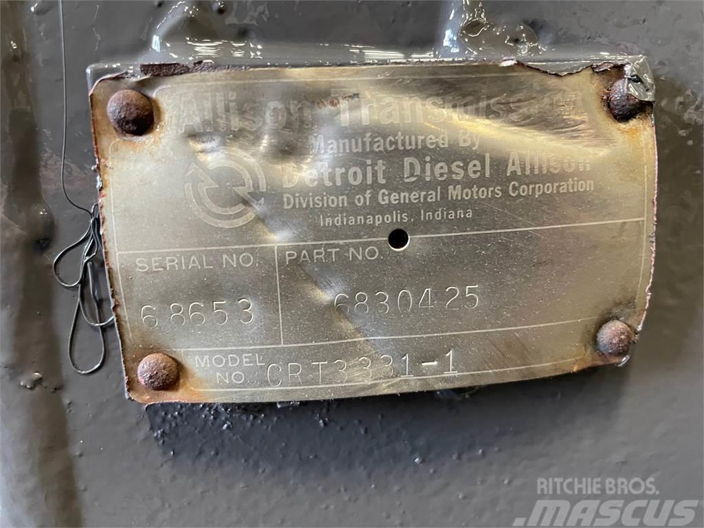 Allison CRT 3331-1 transmission ex. Bollnäs Type PT-20S-EH Váltók
