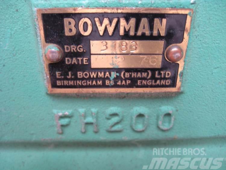 Bowman FH200 Varmeveksler Egyebek