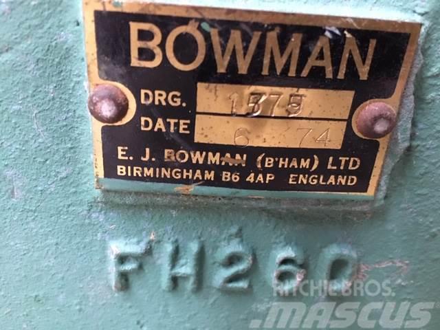 Bowman FH260 Varmeveksler Egyebek