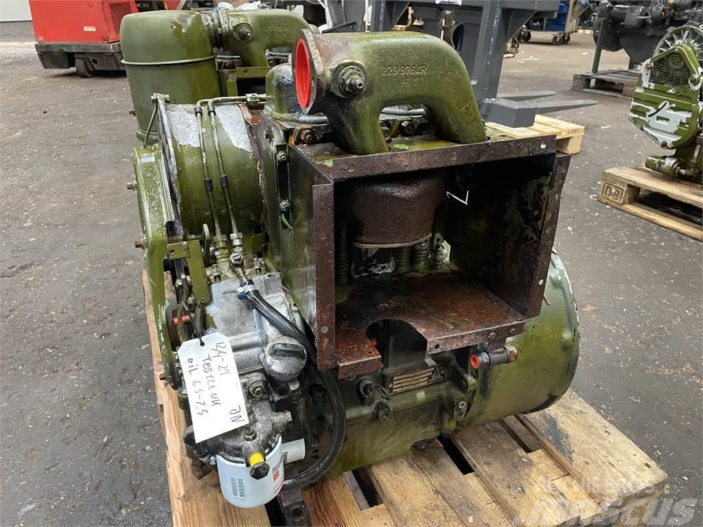 Deutz F2L511 motor, luftkølet, ex. army Motorok