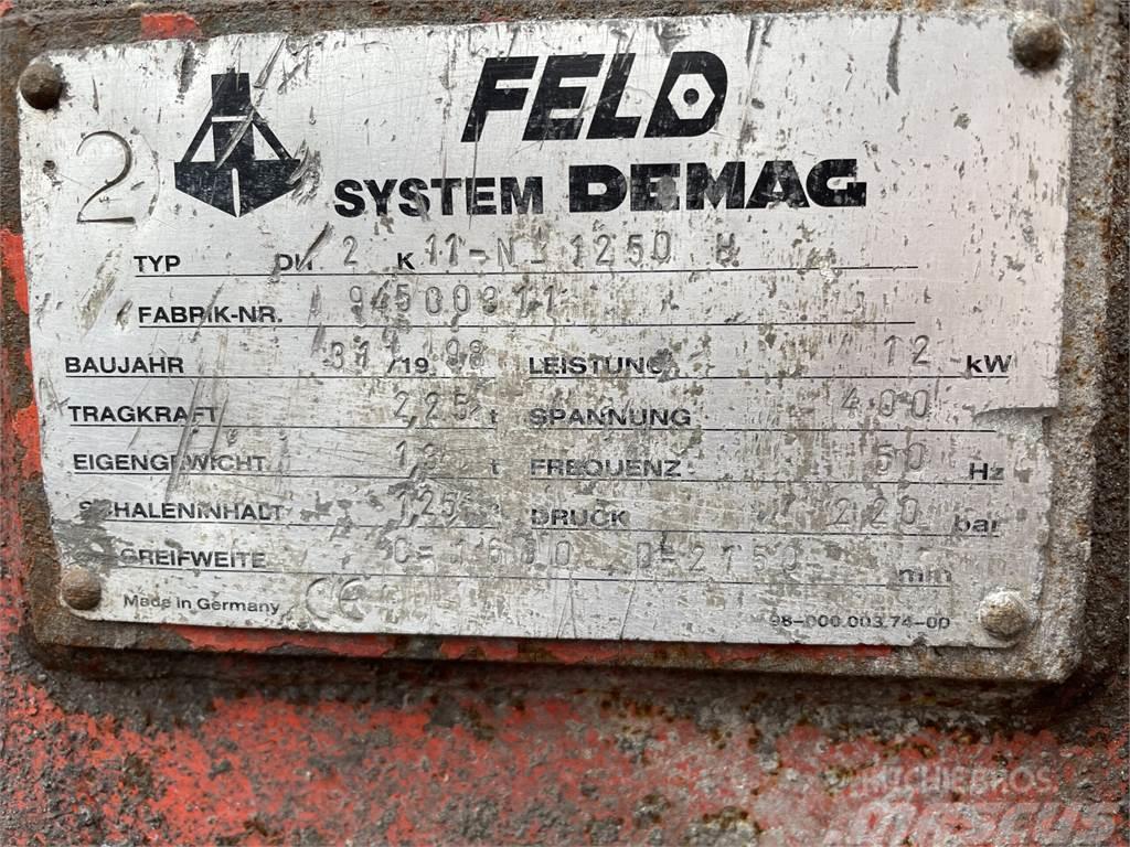  Feld-Demag 1,25 kbm el-hydraulisk grab type DH2K 1 Markolók
