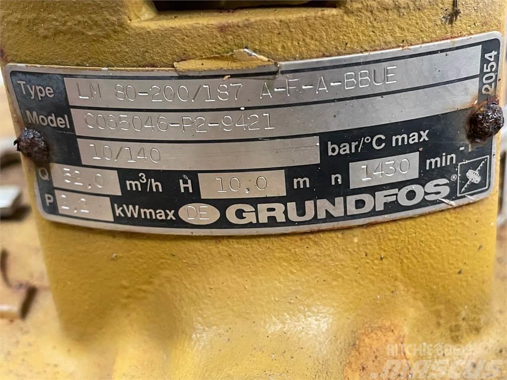 Grundfos type LM 80-200/187 A-F-A BBUE pumpe Vízpumpák