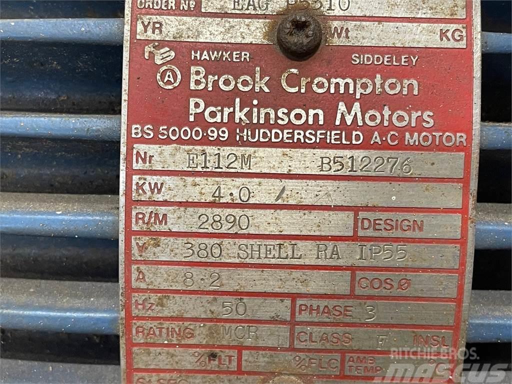  Højtryksvandpumpe Worthington Simpson Ltd Type 40  Vízpumpák
