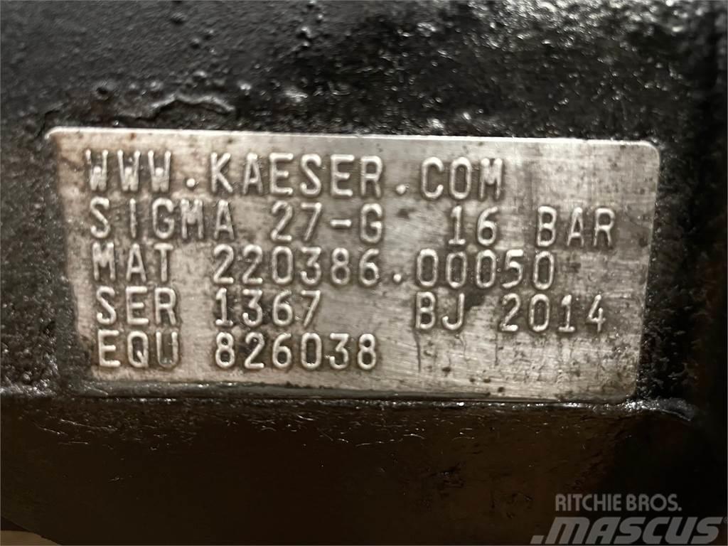  Kompressor ex. Kaeser M122 - 16 Bar Kompresszorok