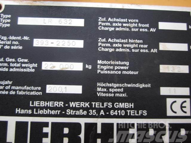 Liebherr LR632 - til ophug lánctalpas dózerek