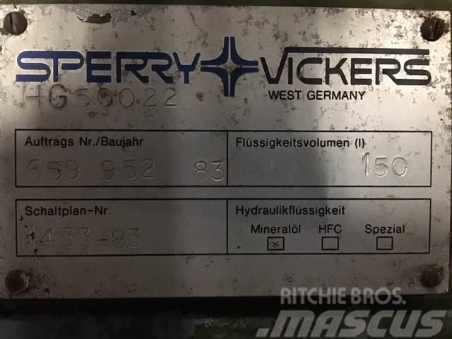 Powerpack fabr. Sperry Vickers 4G50022 Dízel áramfejlesztők