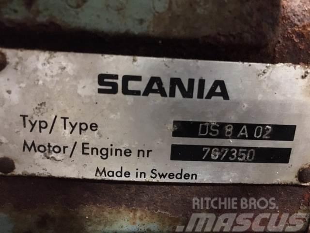 Scania DS8 A 02 motor - kun til reservedele Motorok