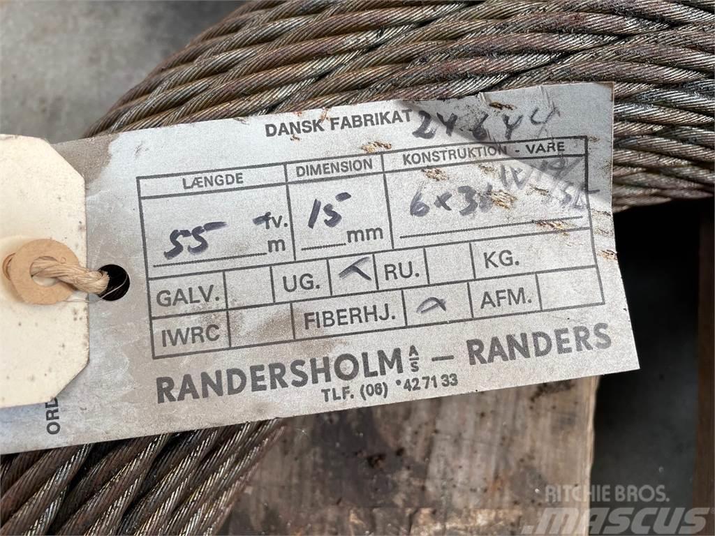  Stålwire Ø15 mm Daru tertozékok és felszerelések