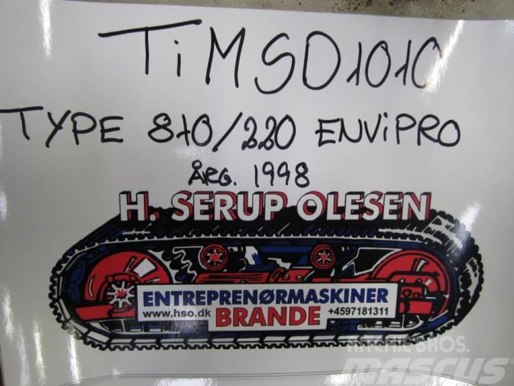  Tromle ex. Tim SD1010 type 810/220 Envipro, årg. 1 Ikerdobos hengerek