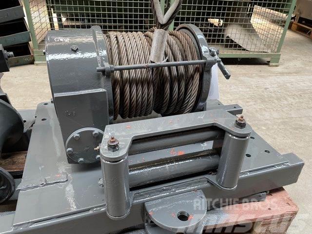  Warta hydraulisk spil med friløb og wirestyr Emelők, csörlők és anyagfelvonók