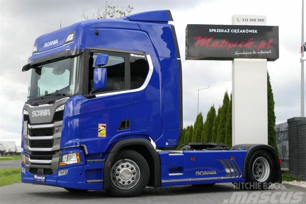 Scania R 450 / RETARDER / LEDY / NAVI / EURO 6 / 2019 R / Nyergesvontatók
