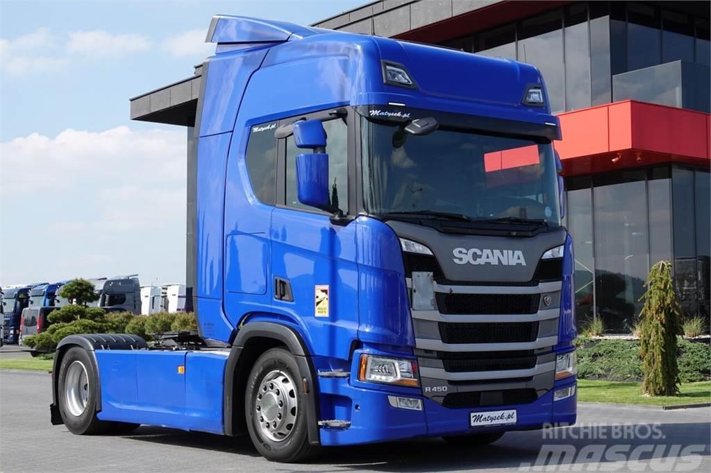 Scania R 450 / RETARDER / 2018 ROK / Nyergesvontatók