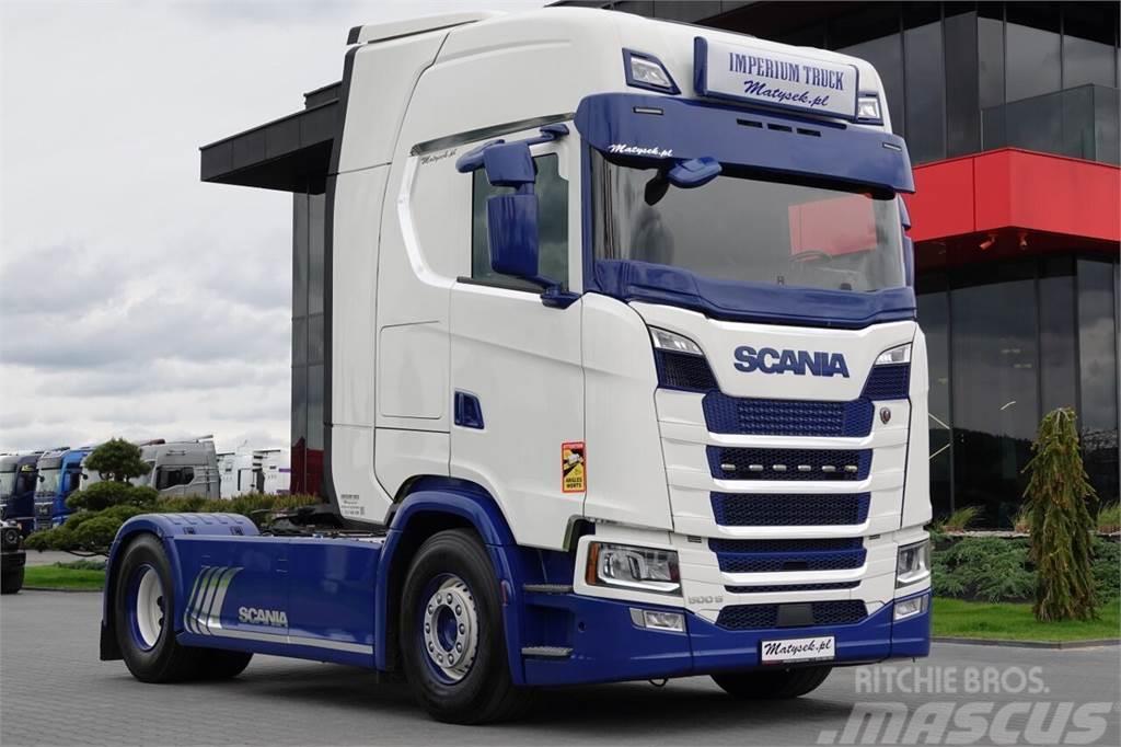 Scania S 500 / I-PARK COOL / RETARDER / NAVI  /ALUFELGI   Nyergesvontatók