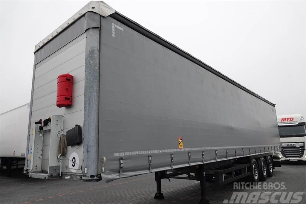 Schmitz Cargobull FIRANKA / MULDA DO STALI / COIL MULDA / NOWE OPONY Elhúzható ponyvás félpótkocsik