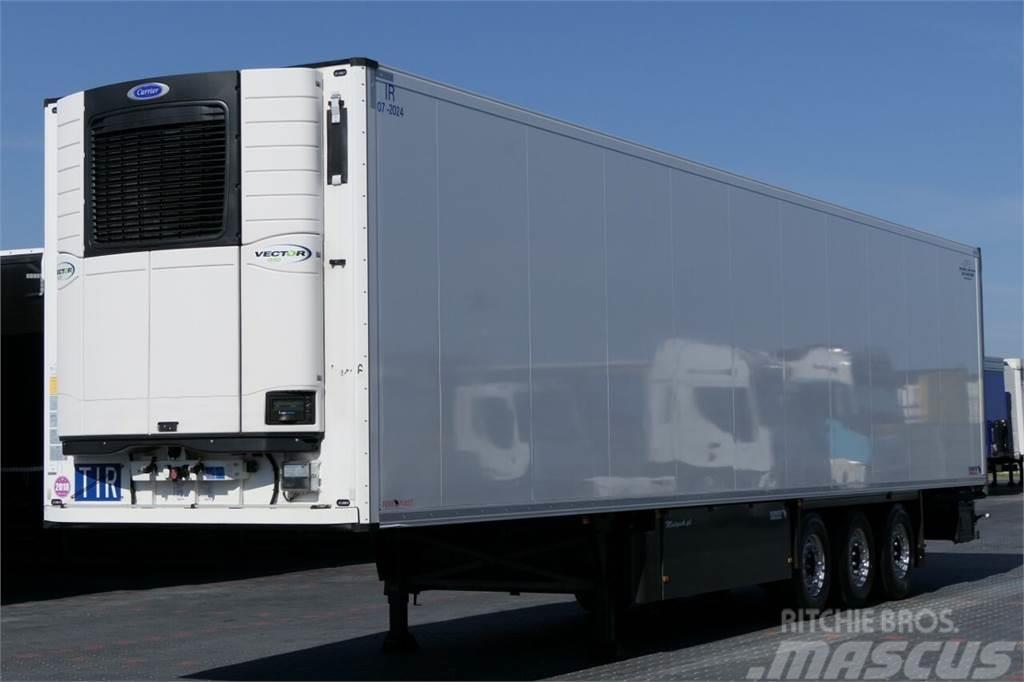 Schmitz Cargobull REFRIDGERATOR / CARRIER VECTOR 1550 / PALLET BOX / Hűtős félpótkocsik
