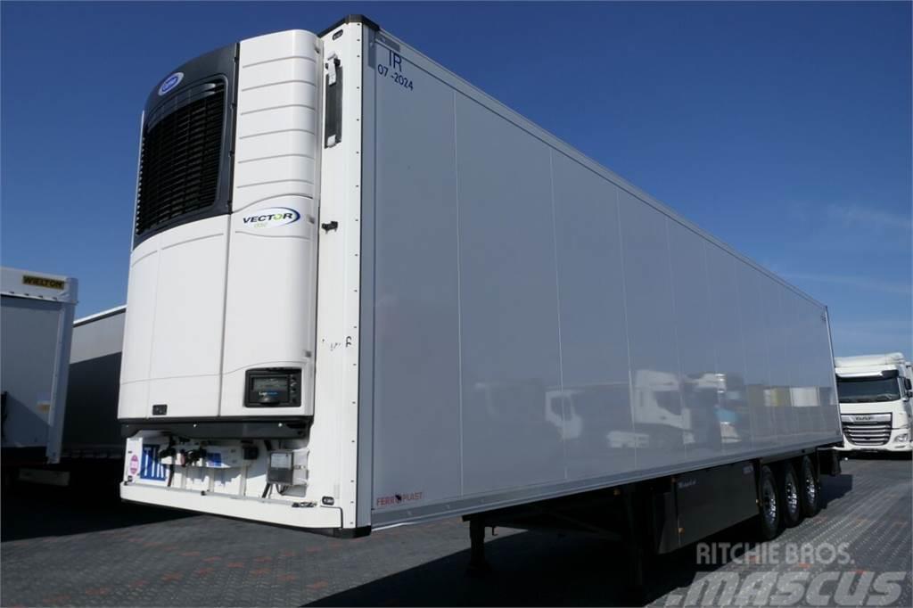 Schmitz Cargobull REFRIDGERATOR / CARRIER VECTOR 1550 / PALLET BOX / Hűtős félpótkocsik