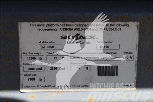 SkyJack SJ9250RT Ollós emelők