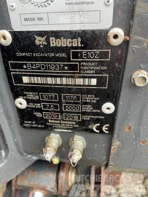 Bobcat E10Z Mini kotrók < 7t