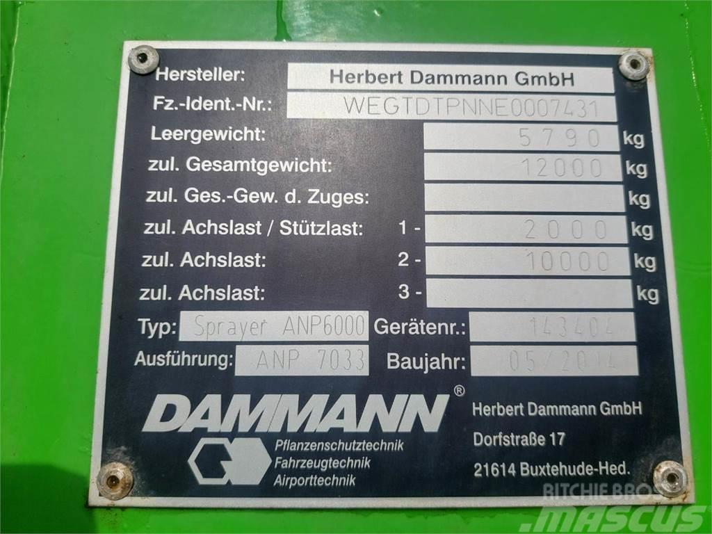 Dammann Profi Class ANP 7033 - 36m Vontatott trágyaszórók