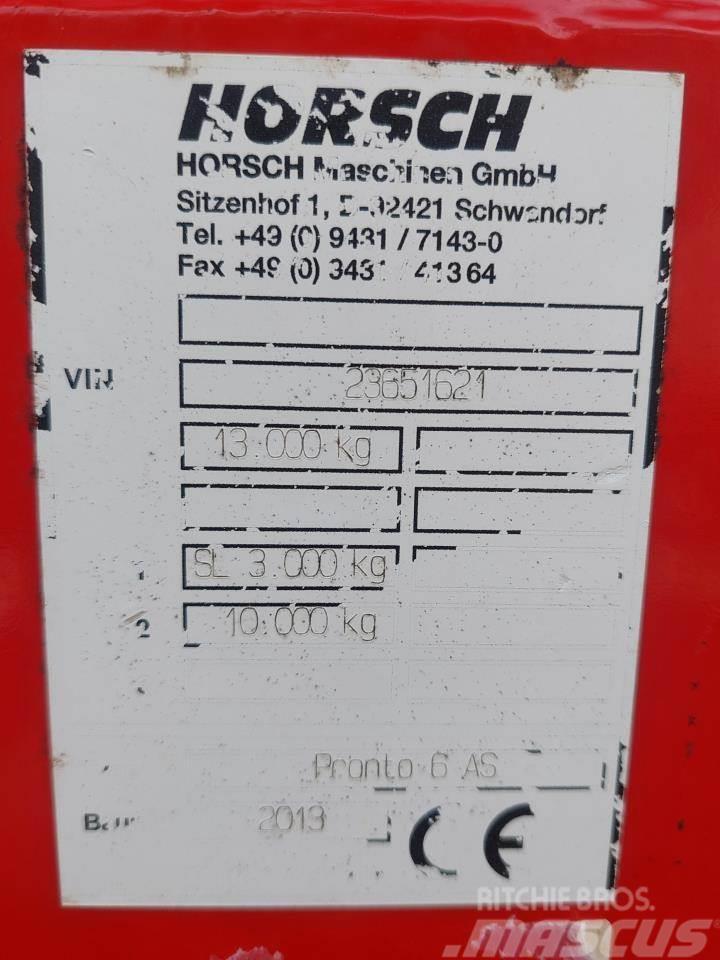Horsch Pronto 6 AS PPF med Doudrill Sorvetőgép