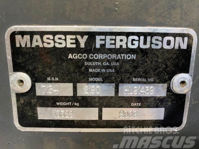 Massey Ferguson 2190 Szögletes bálázók