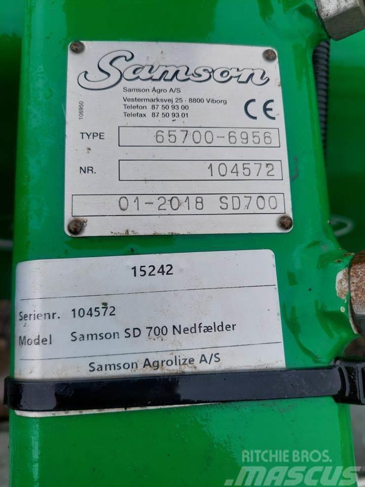 Samson SD 700 Discnedfælder Műtrágya permetezők