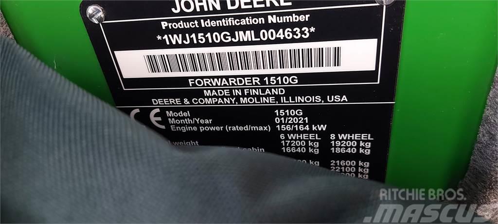 John Deere 1510G Kihordók