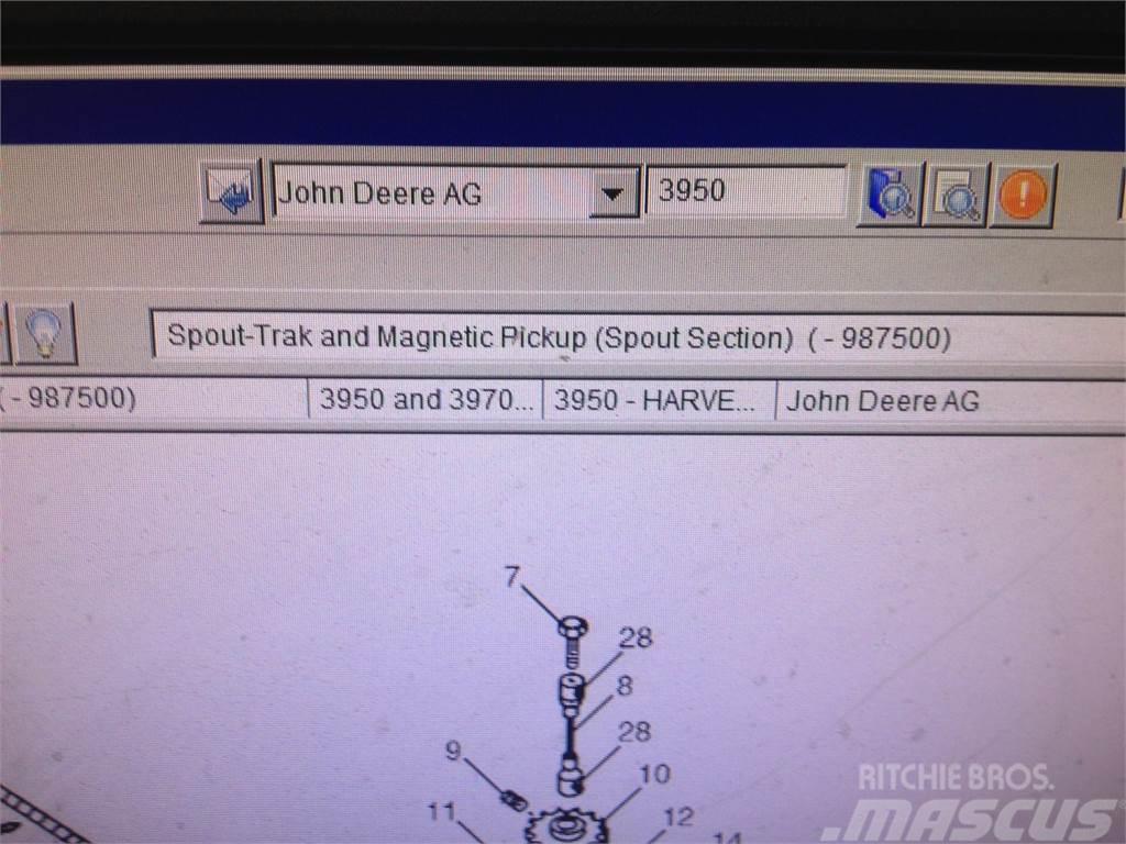John Deere SPOUT TRACK FOR 3950/3970 FORAGE HARVESTER Egyéb szálastakarmányozási gépek