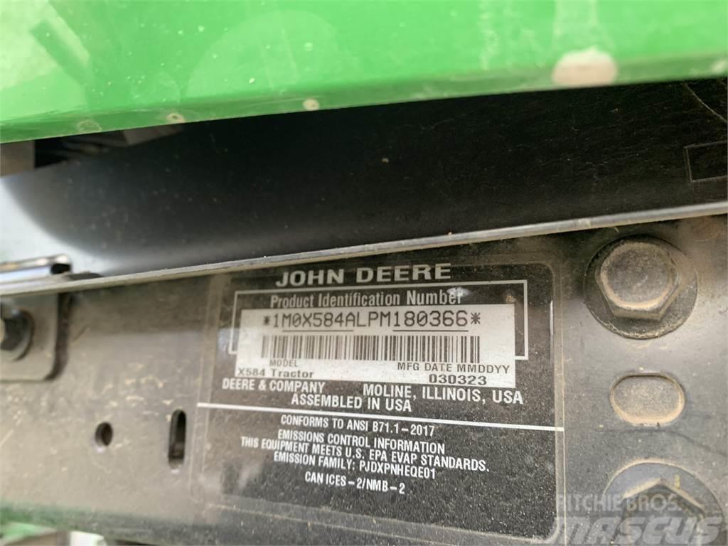 John Deere X584 Kompakt traktorok