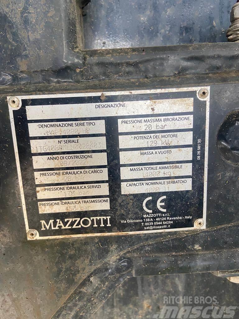  Mazzotti MAF 4080HP Vontatott trágyaszórók