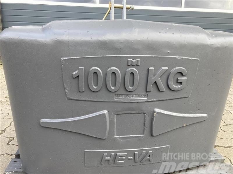 He-Va 800 kg og 1000 kg Homlokrakodó tartozékok
