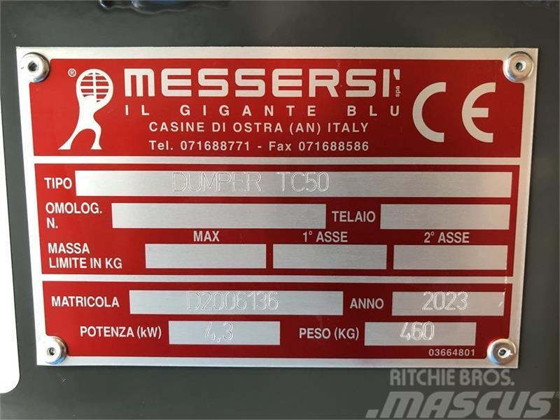 Messersi TC50 m. skovl Mezei dömperek