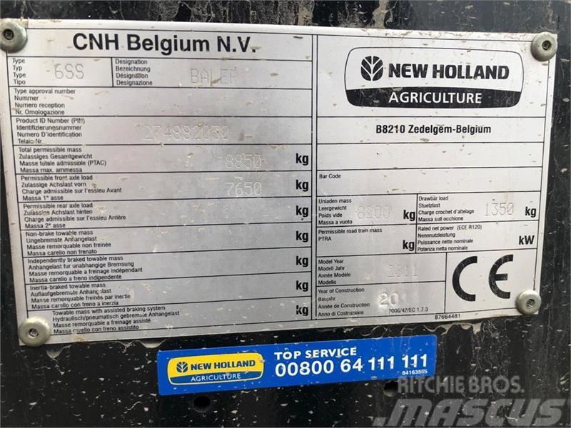 New Holland BB9080 Szögletes bálázók