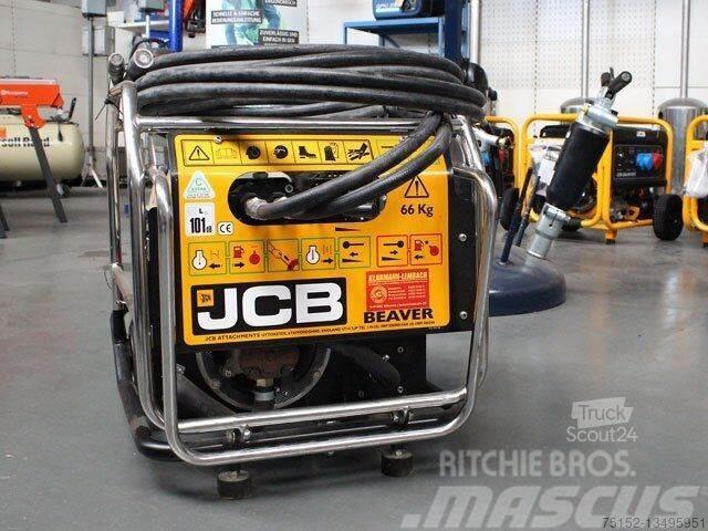 JCB Beaver-Hydraulikaggregat und Abbruch-Hammer Fejtőgépek