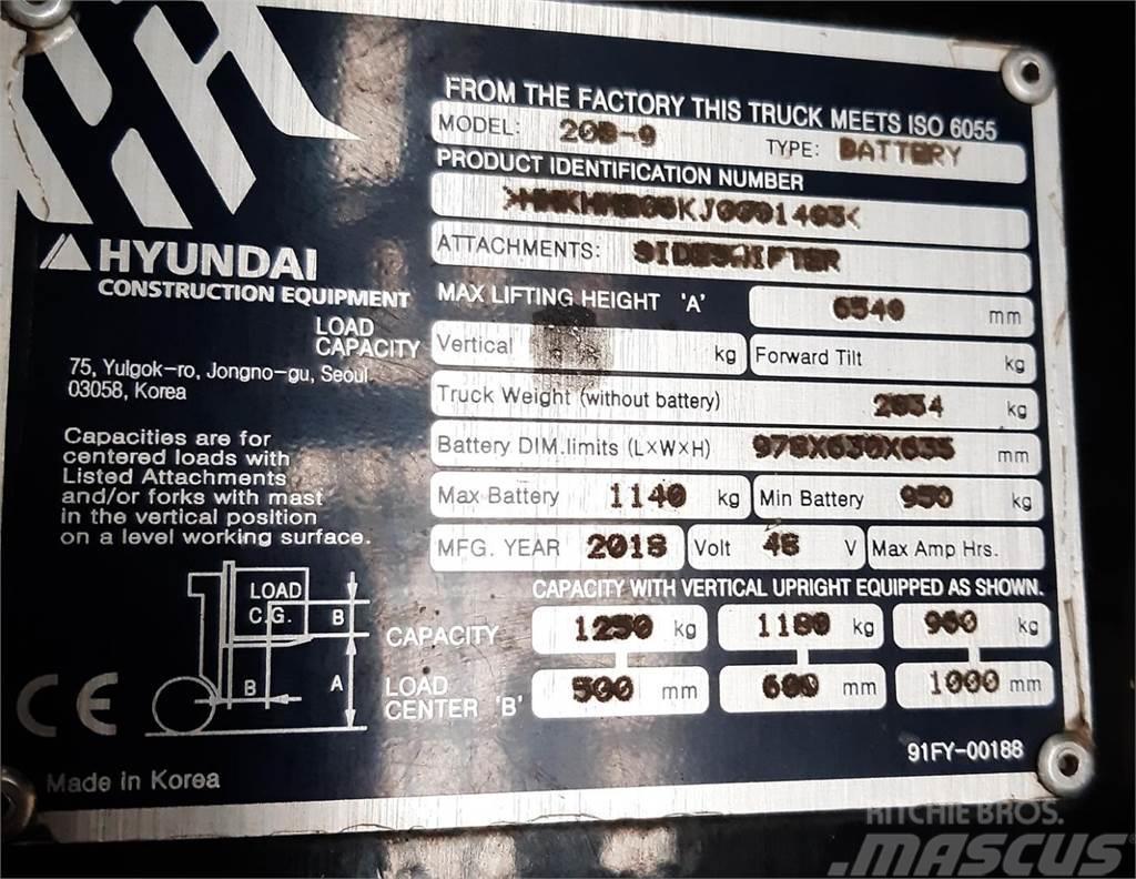 Hyundai 20B-9 Elektromos targoncák