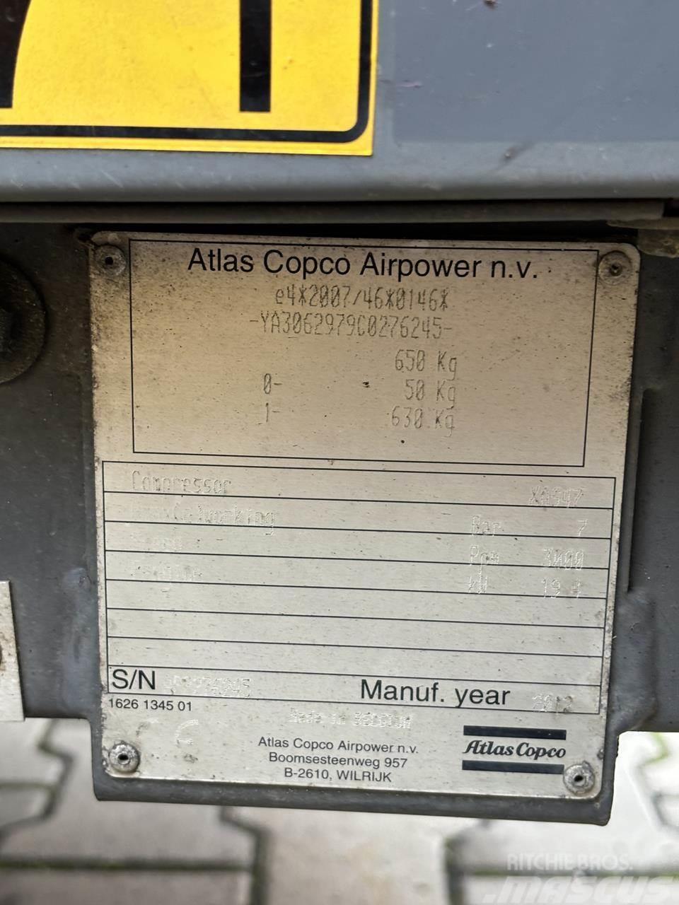 Atlas Copco XAS 47 Kompresszorok