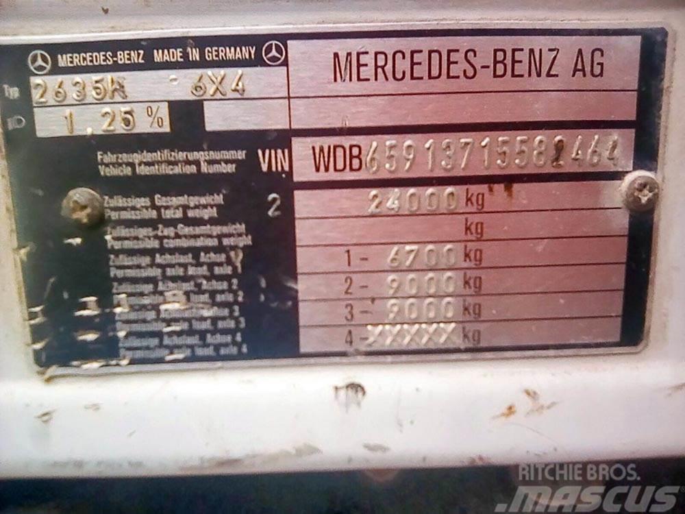 Mercedes-Benz 2635 Billenő teherautók