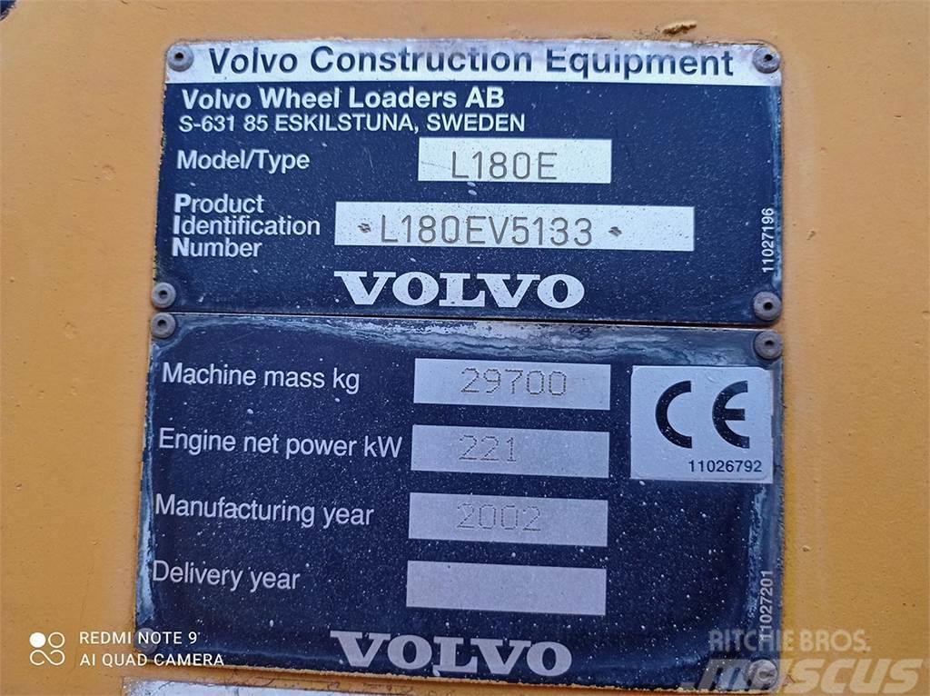Volvo L180E Gumikerekes homlokrakodók