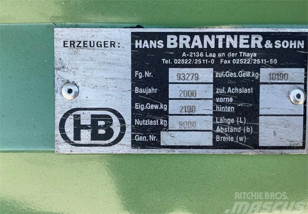 Brantner 10t Billenő Mezőgazdasági pótkocsik