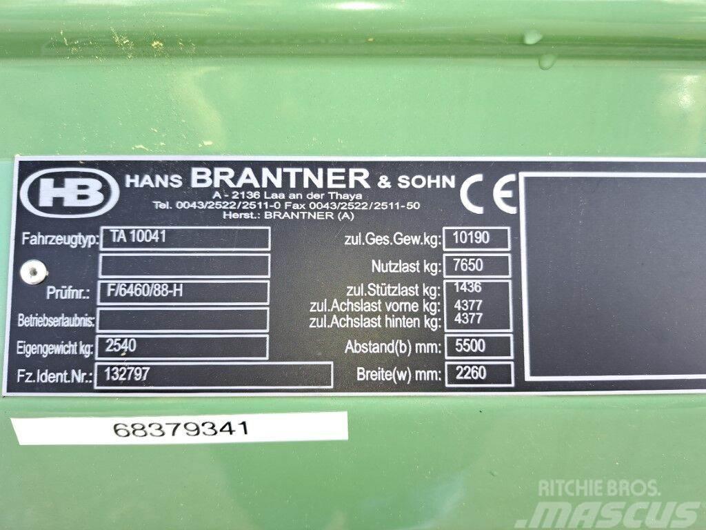 Brantner TA 10041 Billenő Mezőgazdasági pótkocsik