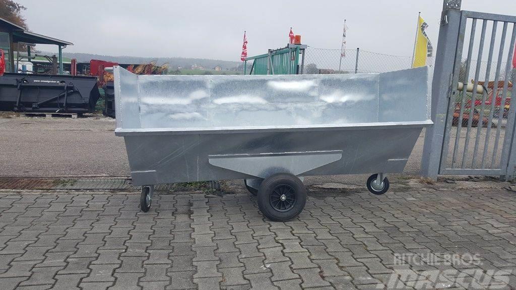 Fuchs Dungcontainer 230 cm mit EURO Aufnahme Homlokrakodók és kotrók